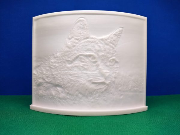 3D Bild Lithophane Halter Batterie